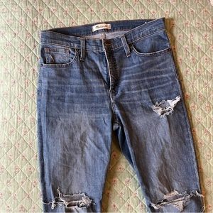 Madewell 9” High Rise Skinny Jeans